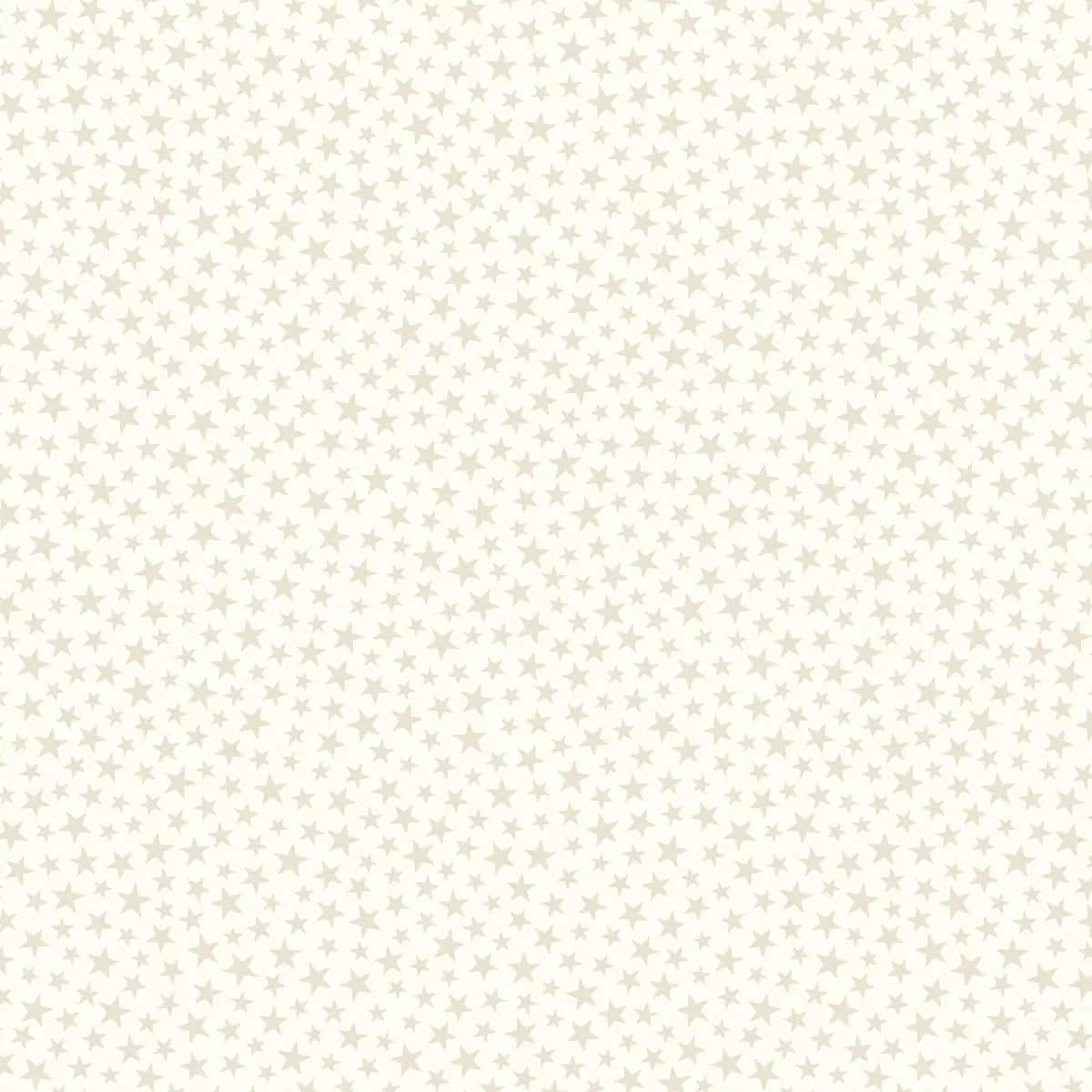 Star Spangled Beauty White Sparkle Stars Fabric Yardage