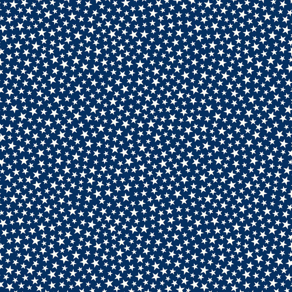 Star Spangled Beauty Navy Sparkle Stars Fabric Yardage