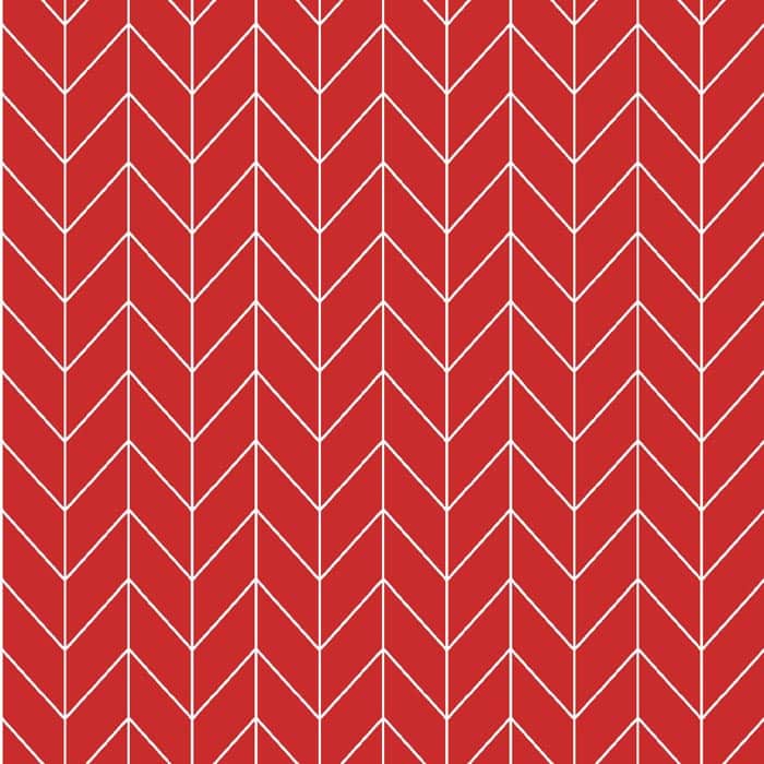 Kimberbell Basics Refreshed Chevron Red Fabric Yardage