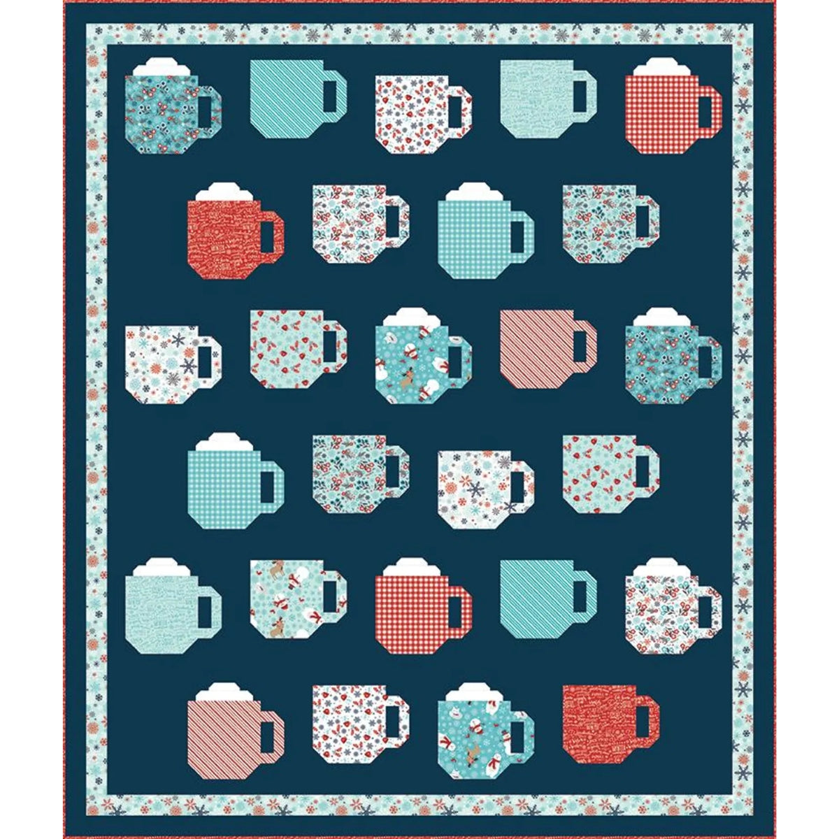 Mod Mugs Quilt Kit