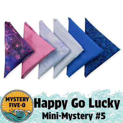 Mystery Five-0 Pixie Prism "Happy Go Lucky" Quilt Kit