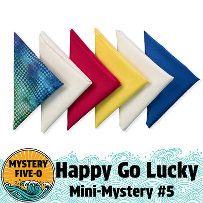 Mystery Five-0 Rainbow Sprinkle "Happy Go Lucky" Quilt Kit
