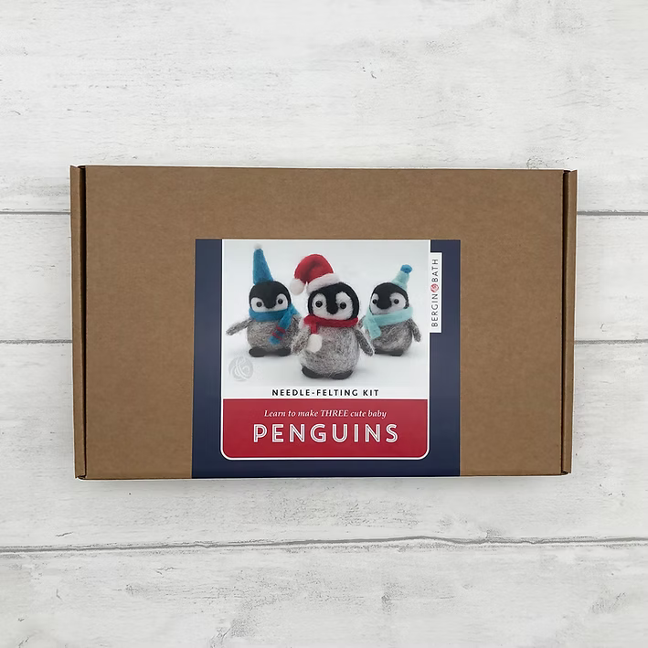 Baby Penguin Needle Felting Kit 3ct