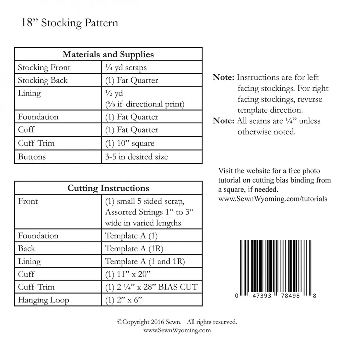 Piece and Goodwill Quilt Pattern