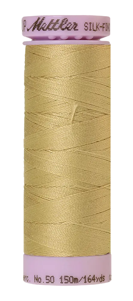 Mettler Cotton Silk Finish 50wt 150m New Wheat