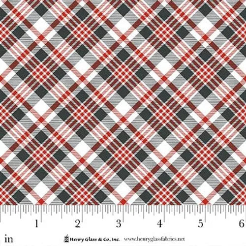 Pinecone Ridge Lodge Bias Plaid Fabric Yardage