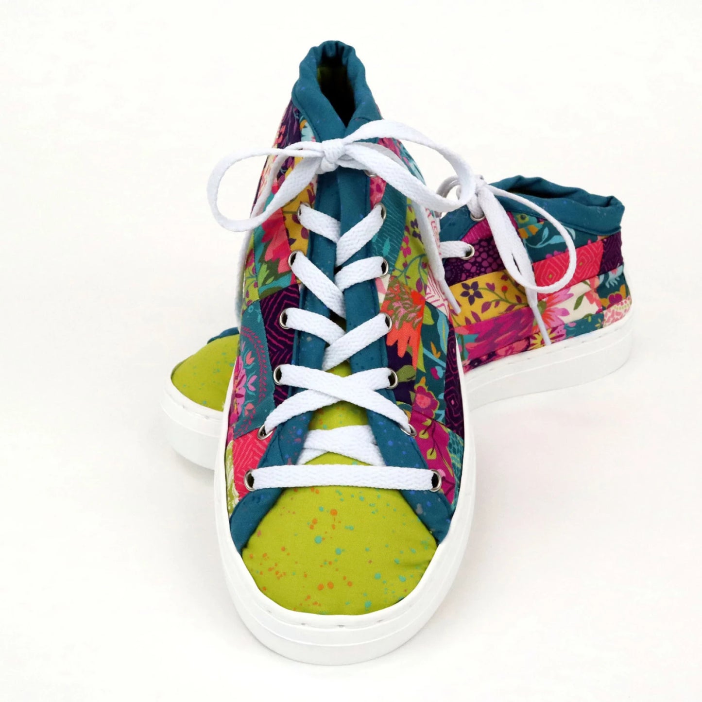 Patchwork Kicks Main Street Hightop Pattern