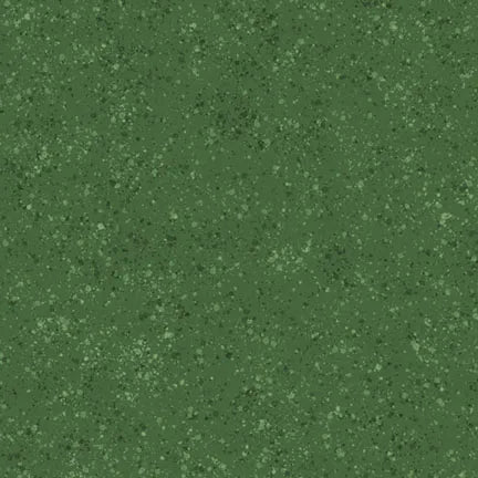 Paint Pop Dark Green Fabric Yardage