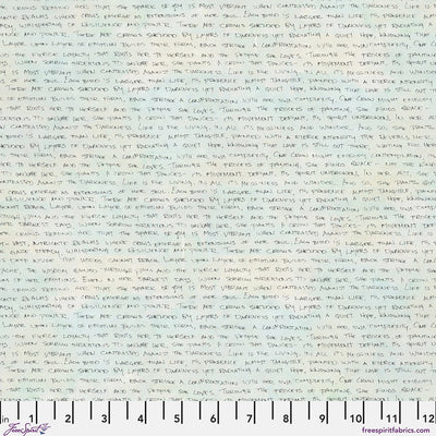 The Wisdom White The Statement Fabric Yardage