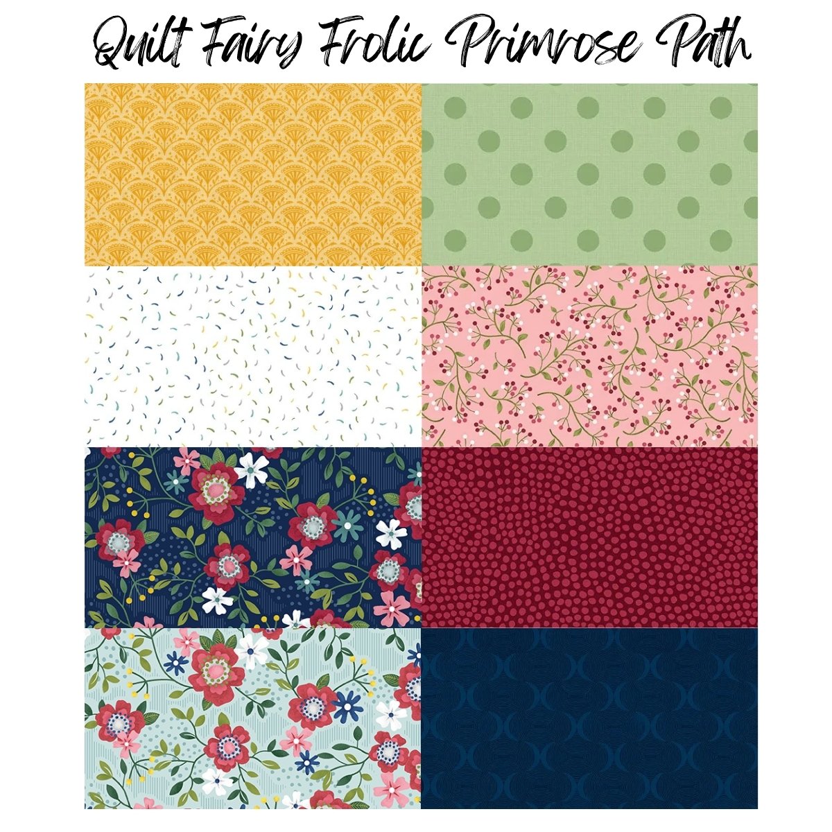 Quilt Fairy Frolic Primrose Path Quilt Kit - PRESALE