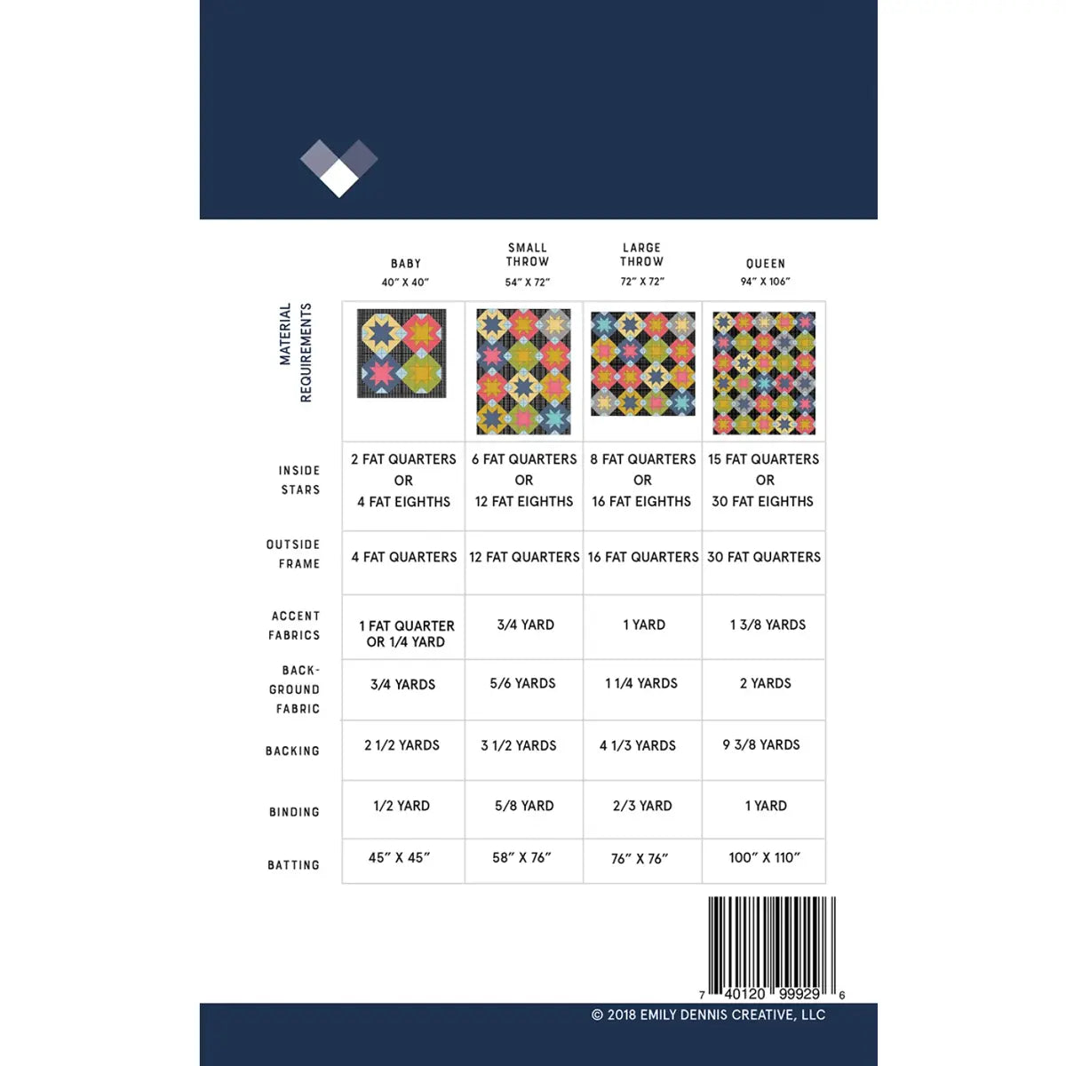 North Star Quilt Pattern