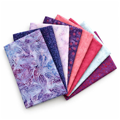Quilt Fairy Frolic Berry Enchanted Batik Quilt Kit
