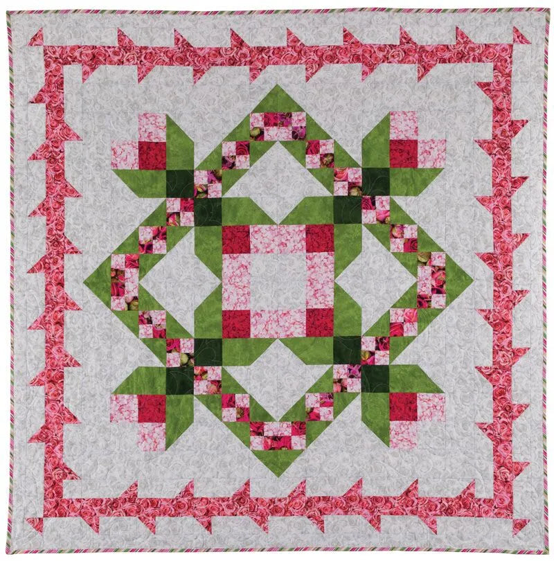 Run for the Roses Quilt designed by Angela Huffman