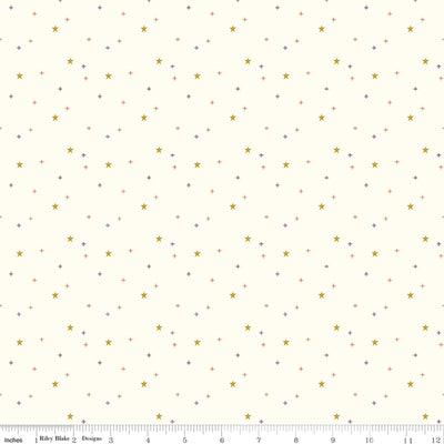 Sparkler Vintage White Fabric Yardage
