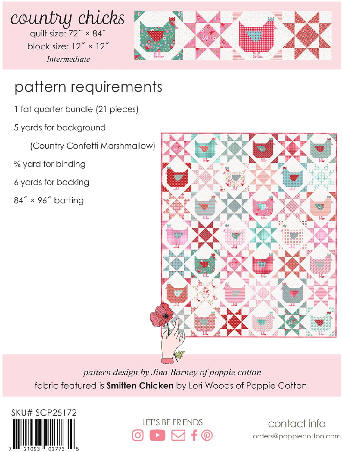 Country Chicks Quilt Pattern
