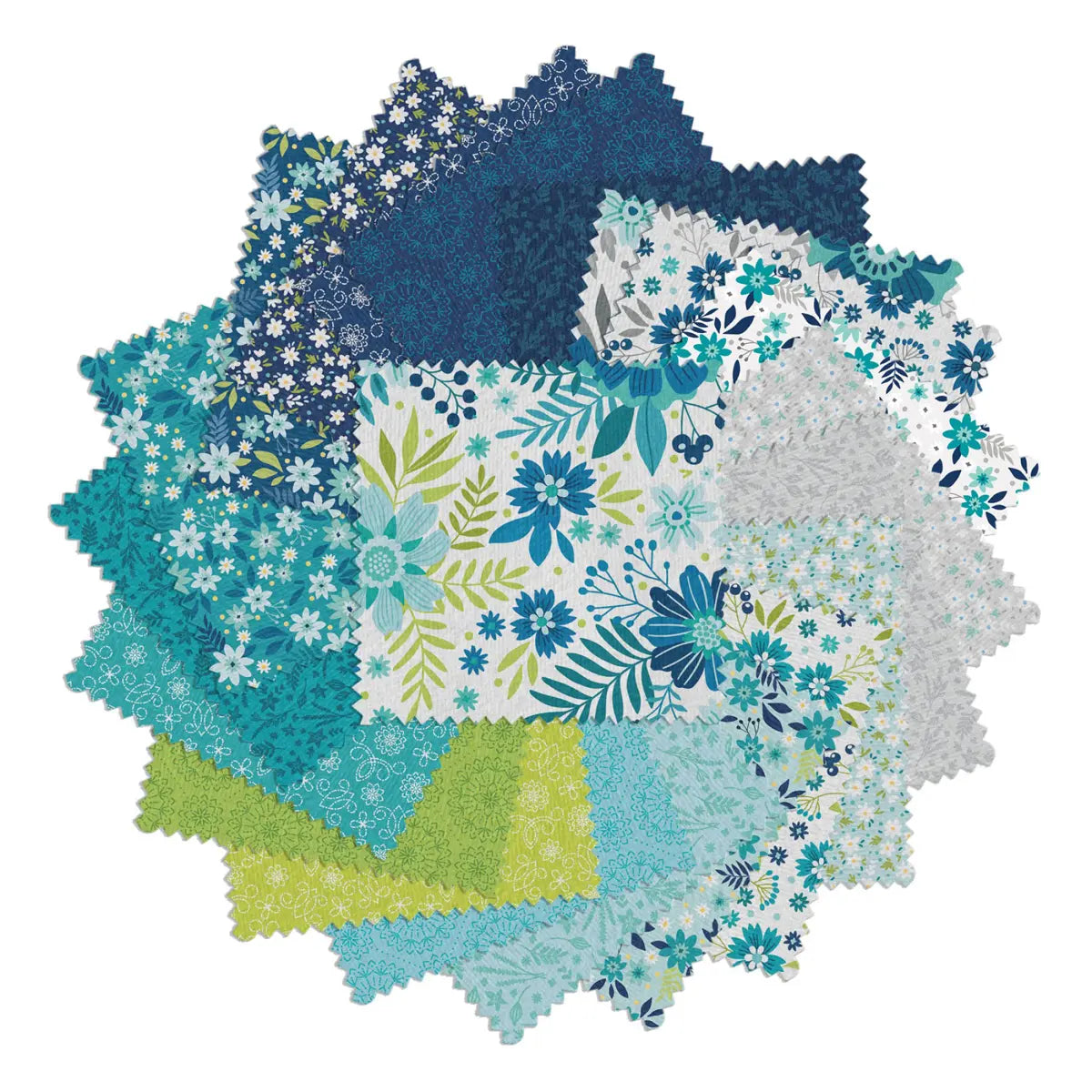 Among the Wildflowers II 10" Squares