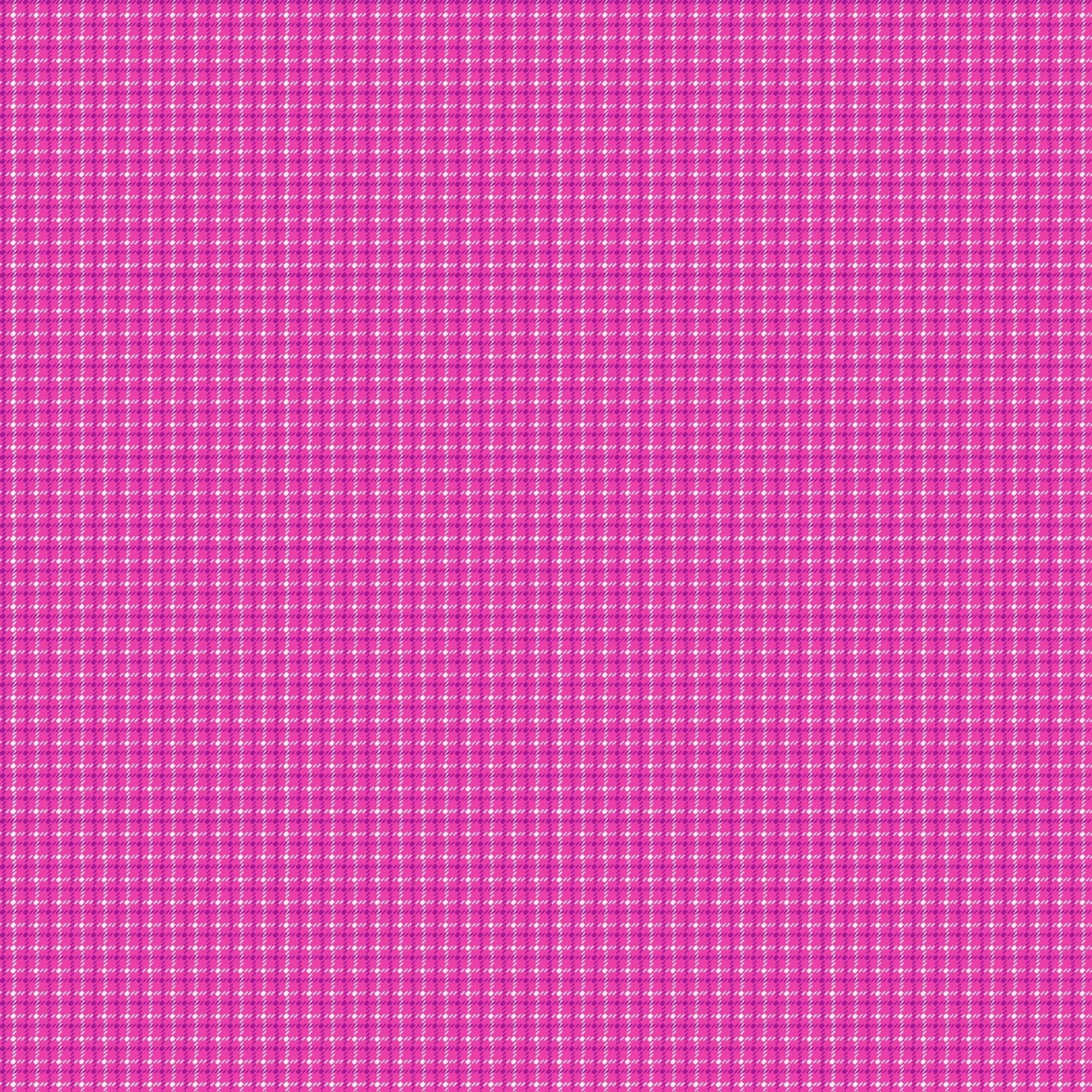 Squishmallows Plaid Pink Fabric Yardage