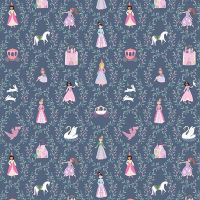 Enchanted Bijou Princess Trellis Fabric Yardage