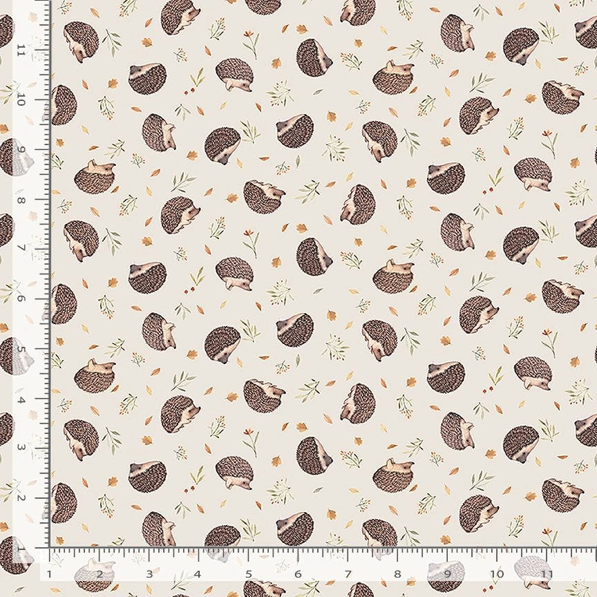 Count On Me Taupe Prickly Fabric Yardage