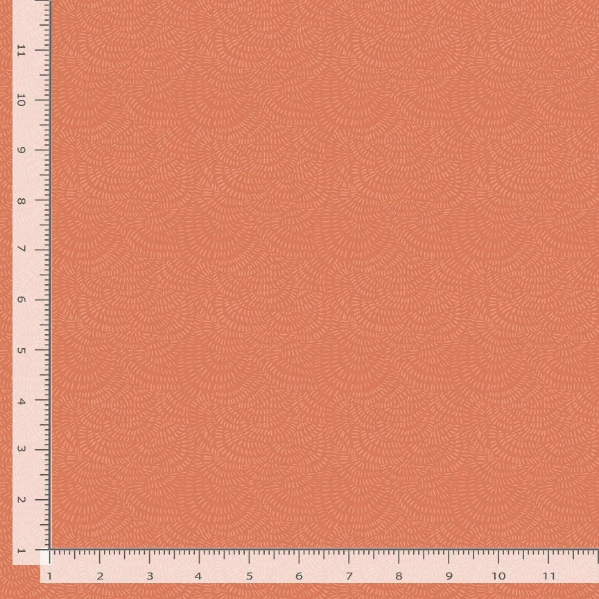 Crimp Ember Fabric Yardage