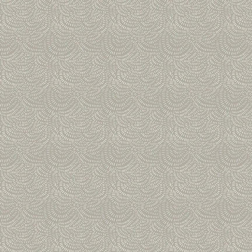 Crimp Flannel Limestone Cloud Fabric Yardage - quilt fabric for sewing and quilting projects