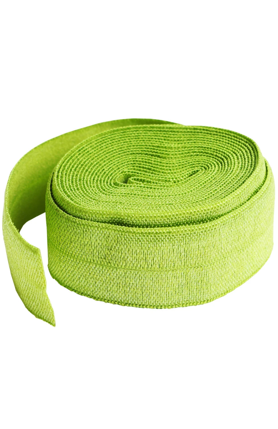 Fold Over Elastic Apple Green 0.75" x 2 yards