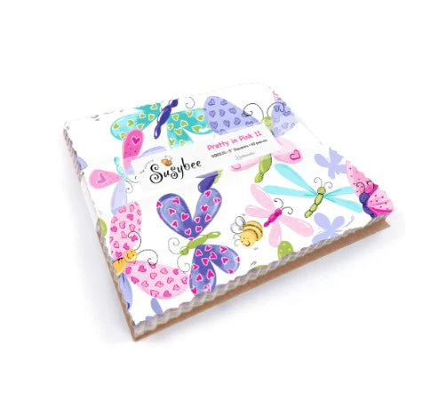 Pretty in Pink II Charm Packs - quilting supply from Quilted Joy
