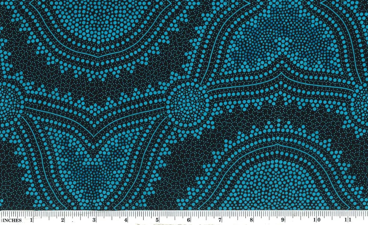 Seeds and Bush Sky Spinifex Fabric Yardage