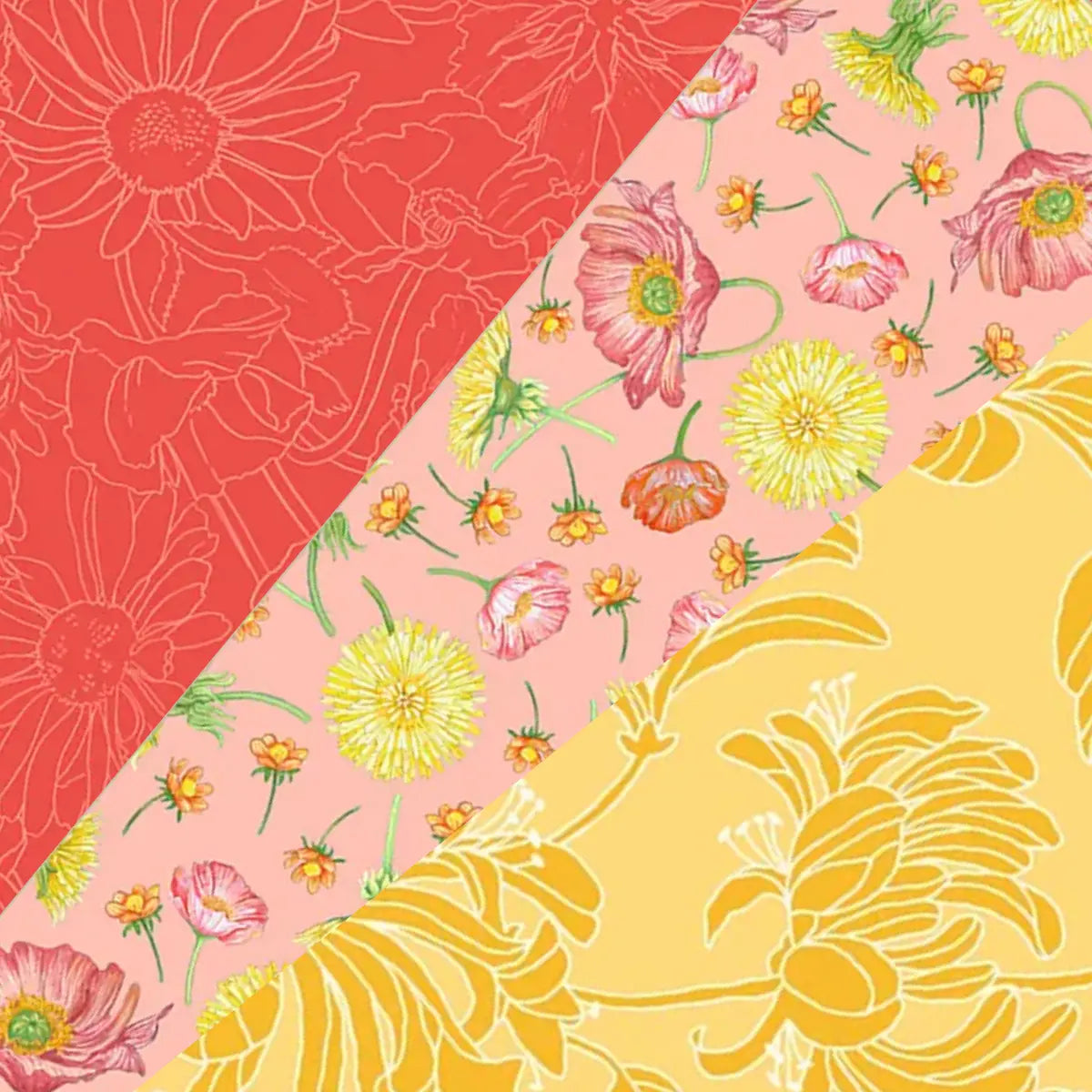 Spring Dreams 3 Yard Quilt Top Bundle