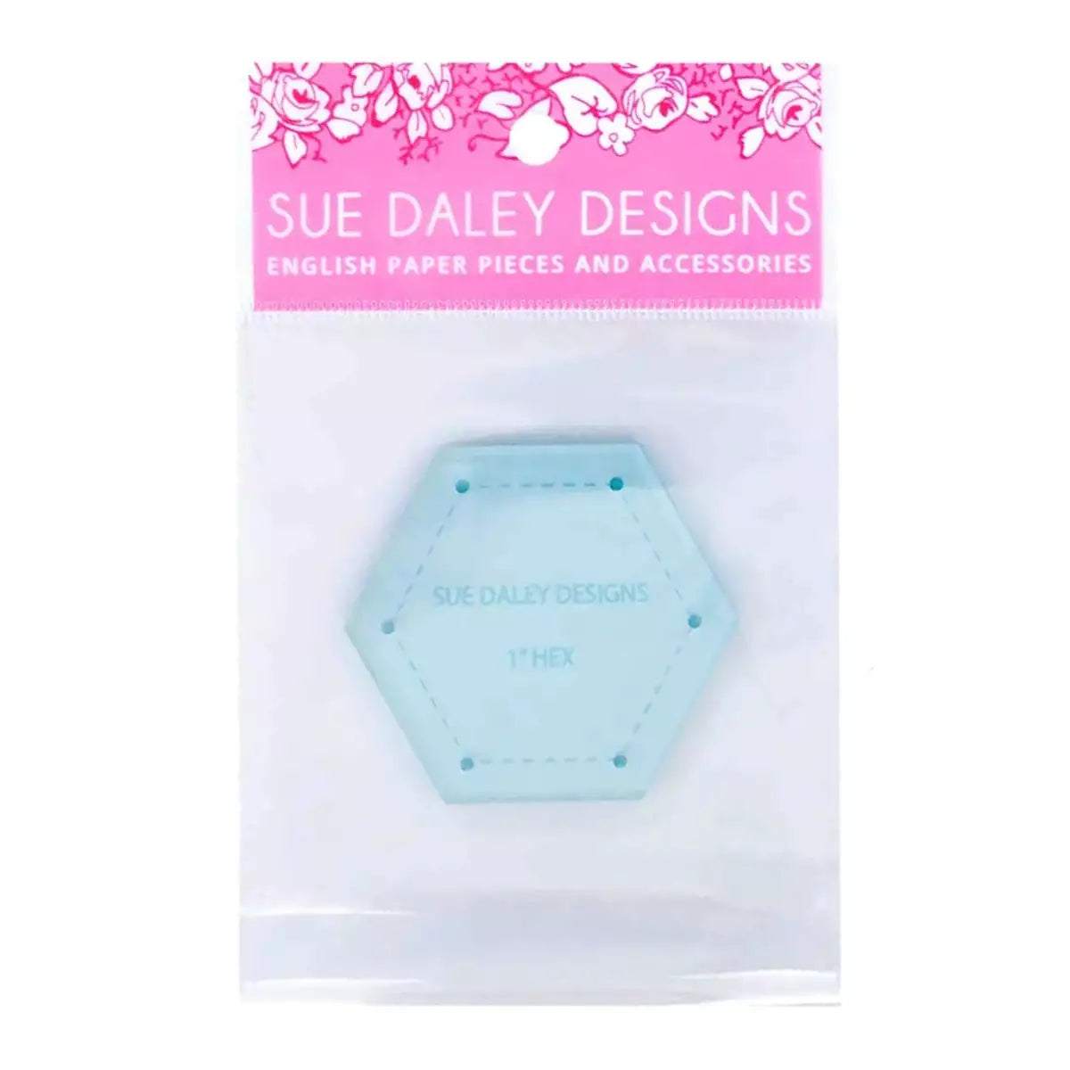 Sue Daley 1in Hexagon Template