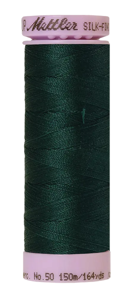 Mettler Cotton Silk Finish 50wt 150m Swamp