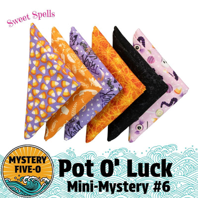 Mystery Five-0 Sweet Spells "Pot O' Luck" Fat Quarter Bundle
