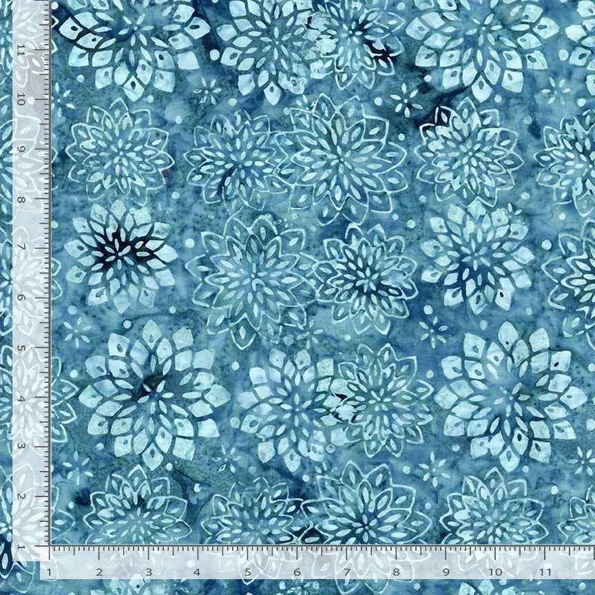 Tonga Lake Starflowers Fabric Yardage