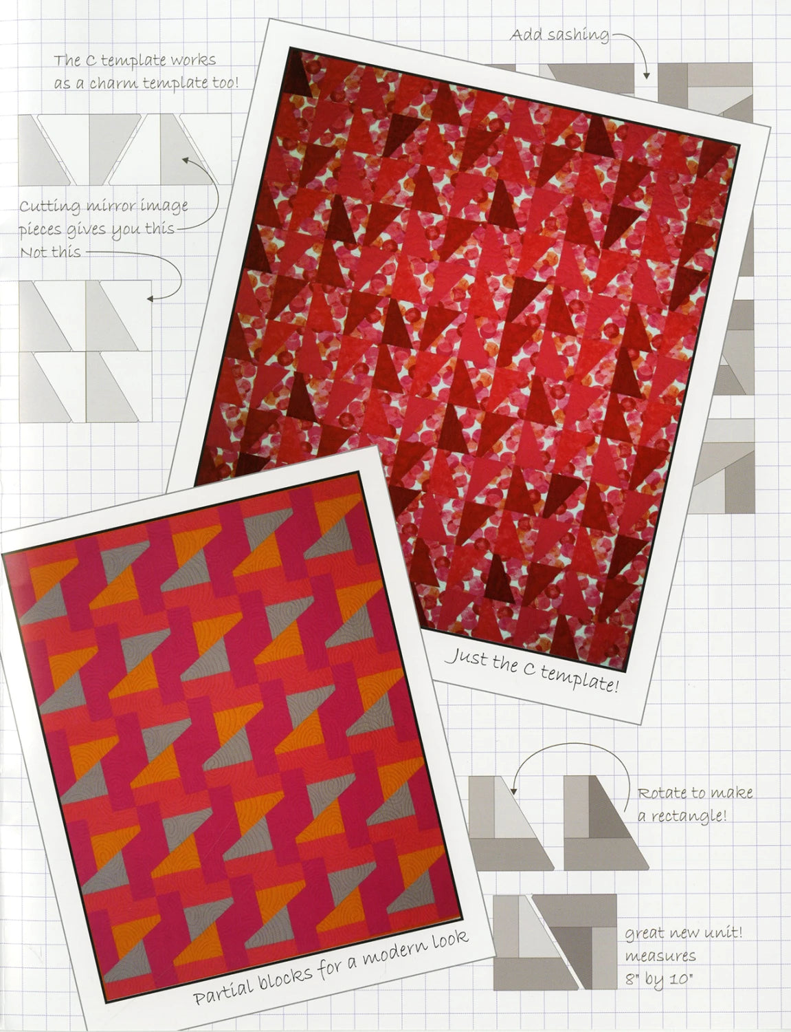 Scrap Crazy Play Book additional project example with vibrant scrappy quilt design
