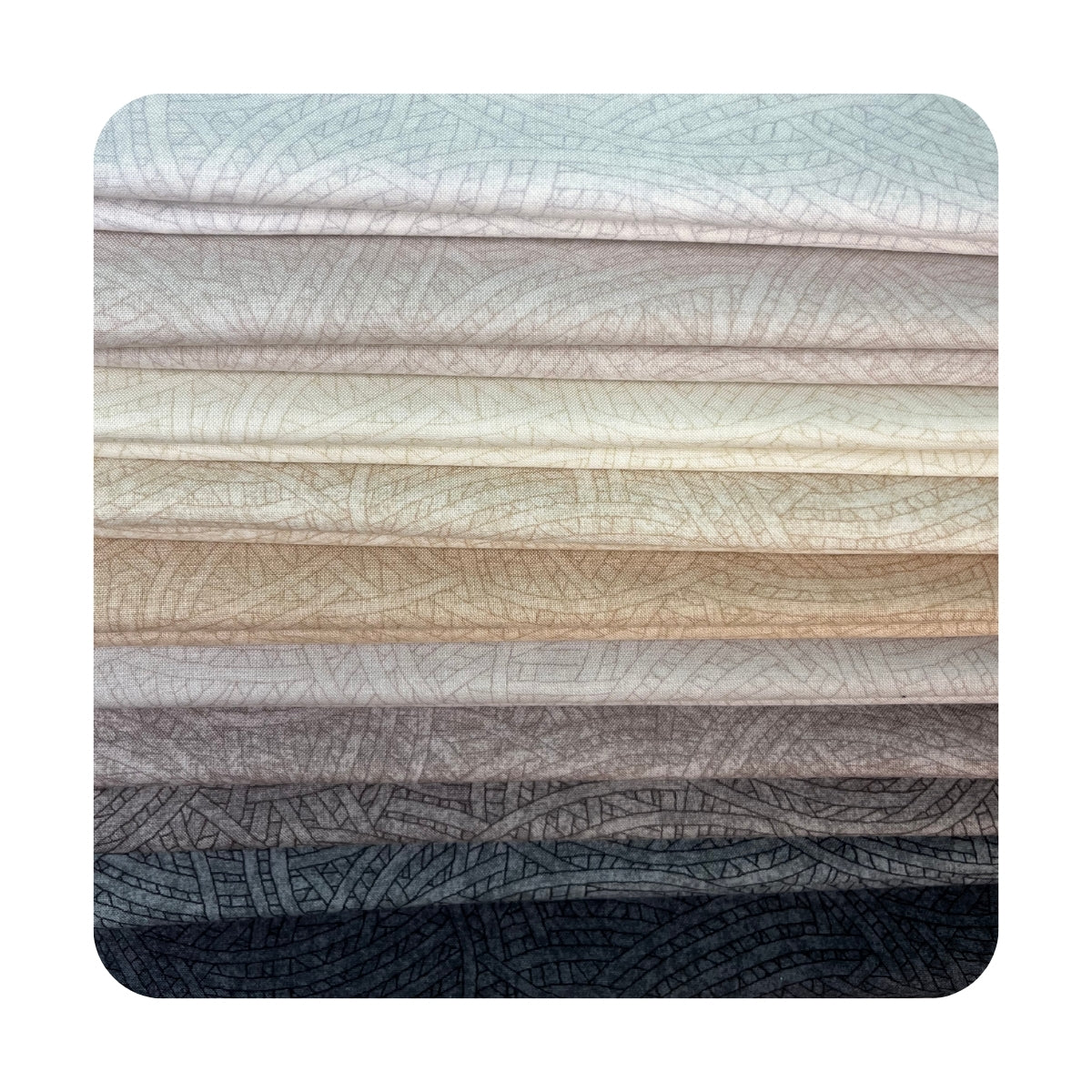 Tangled Neutral Half Yard Bundle