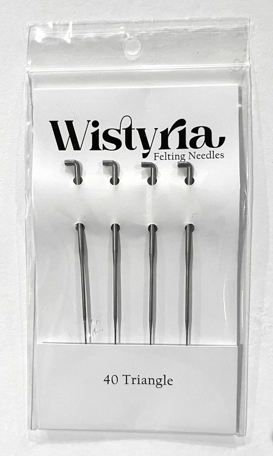 Felting Needles #40 Triangle Point 4 ct