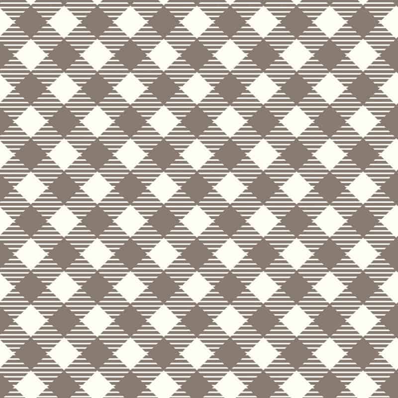 Bee Ginghams Pebble 108" Wide Quilt Backing Fabric