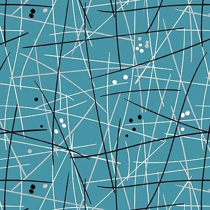 Swizzle Stick Blue 108" Wide Quilt Backing Fabric