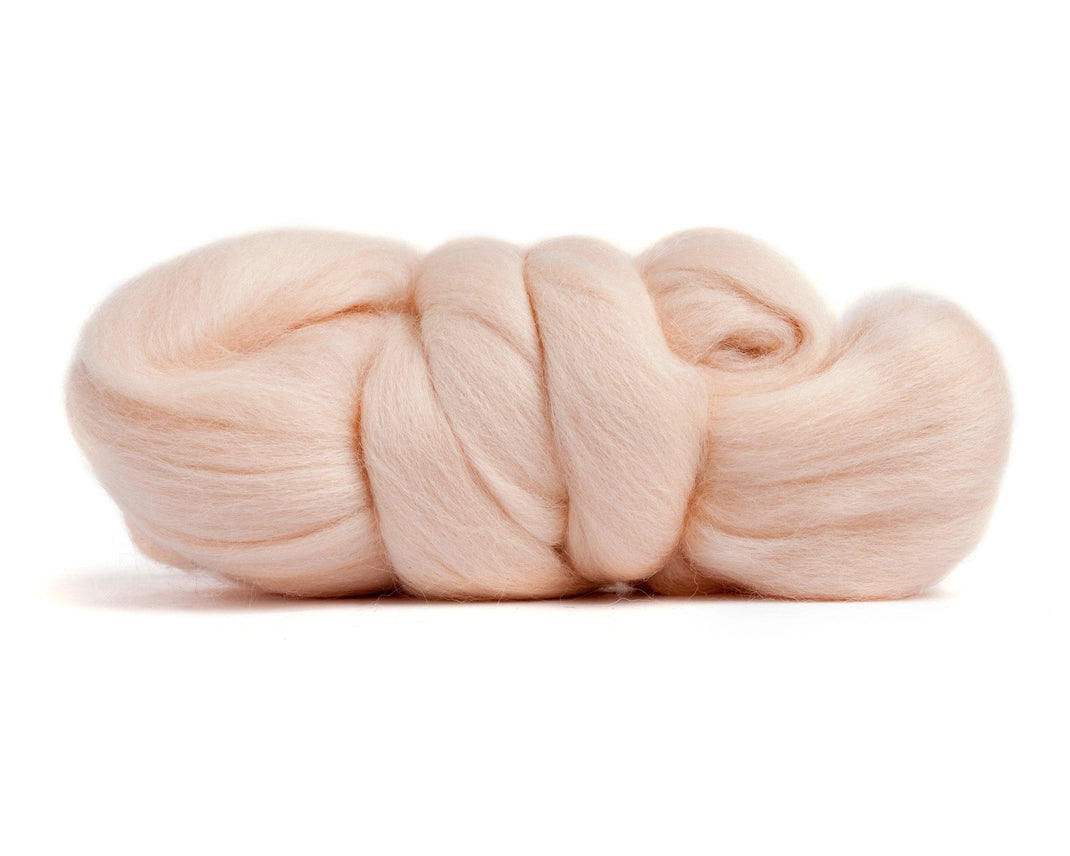 Merino Wool Top Roving Vanilla