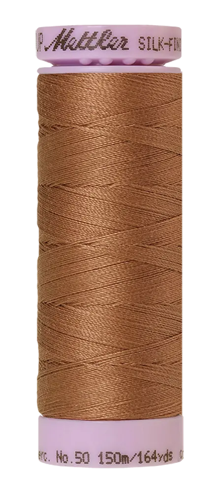 Mettler Cotton Silk Finish 50wt 150m Walnut