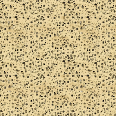 Emerald Hollow Light Butter Dot Fabric Yardage