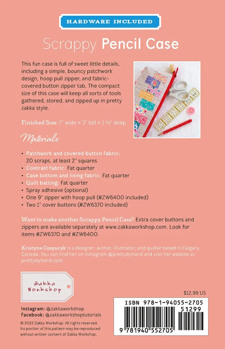 Scrappy Pencil Case Kit