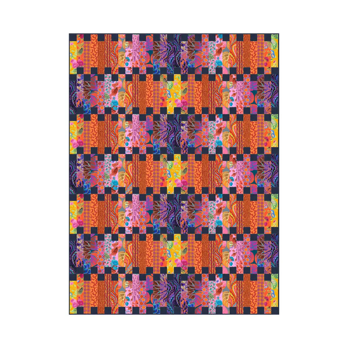 Zippers Warm Quilt Kit