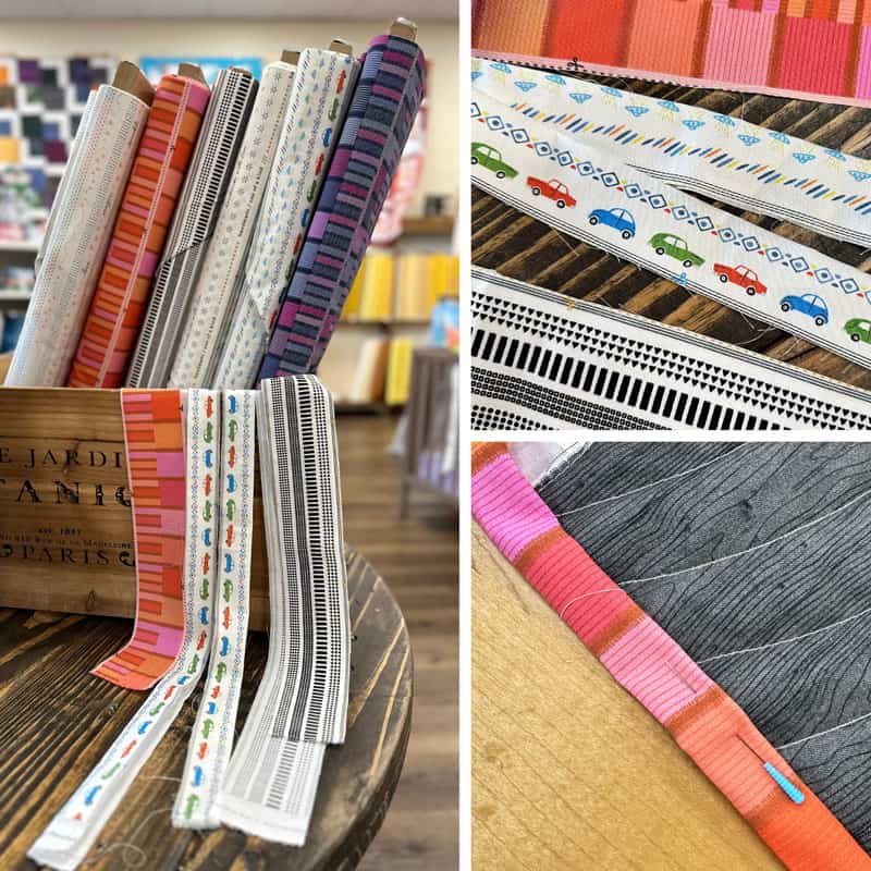 2.5 Edition Threadwork Bound Blossom Binding Fabric - image 2 - quilting thread for machine and hand quilting