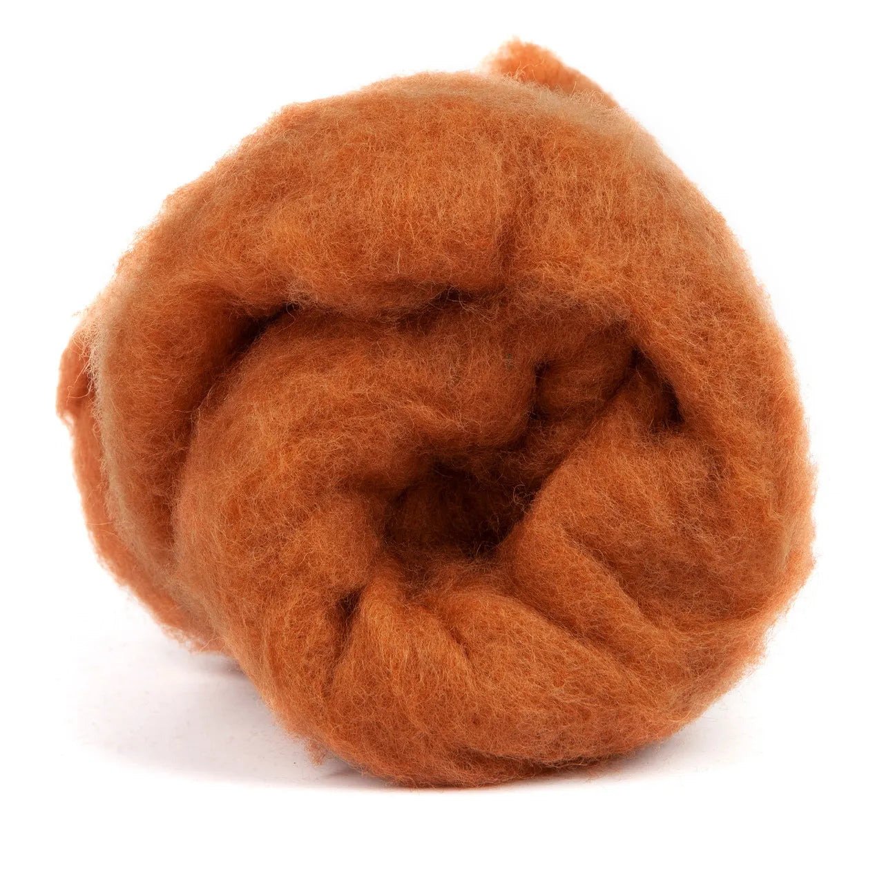 Merino Wool Roving Cinnamon