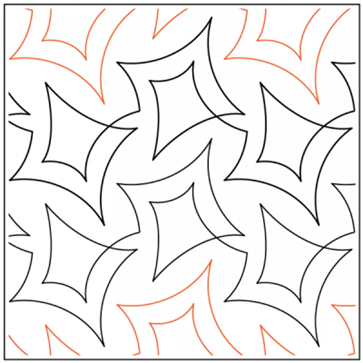 fragments-paper-pantograph-quilted-joy for Free Printable Pantographs For Longarm Quilting Fragments Paper Pantograph – Quilted Joy for Free Printable Pantographs For Longarm Quilting