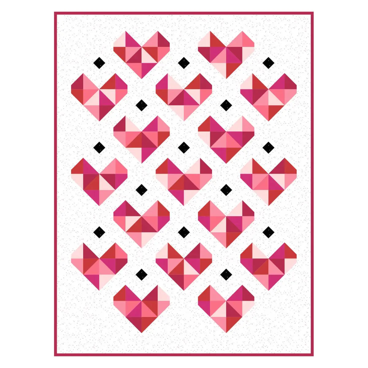 Heart Gems Quilt Kit