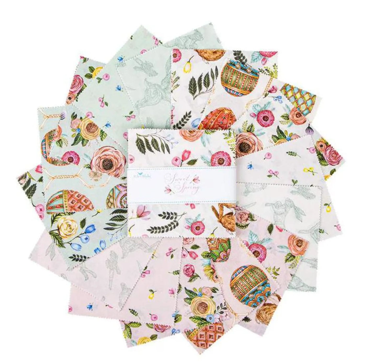 Sweet Spring 5" Stacker fanned