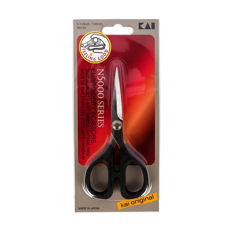 KAI Embroidery Scissors 5 1/2"