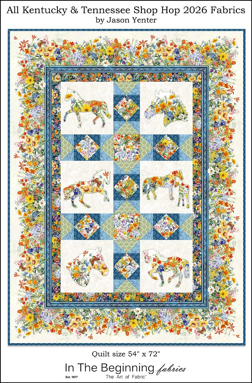 All KY & TN Shop Hop 2026 Quilt Pattern - quilting pattern with step-by-step instructions